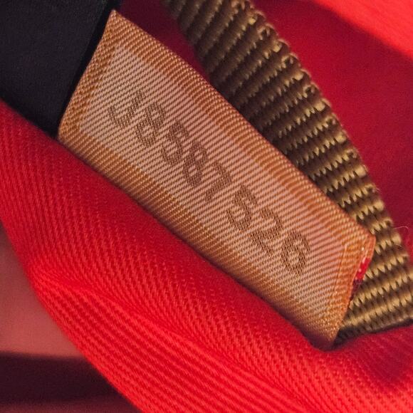 Dooney & Bourke | Chevron Leather Satchel Bag | Brown And Tan Geometric - Picture 12 of 12